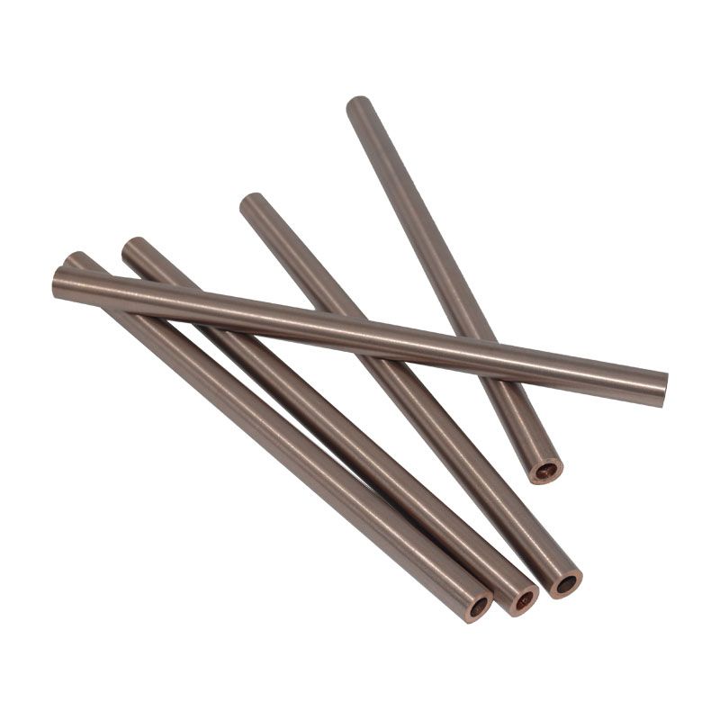 Tungsten copper alloy tube W75CU25 OD10XID6X203.2MM